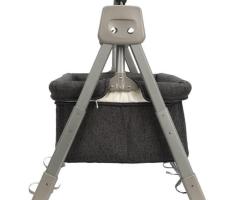 Portable électrique Baby Swing cradle bassinet rocking crib Infant w/bluetooth - 2